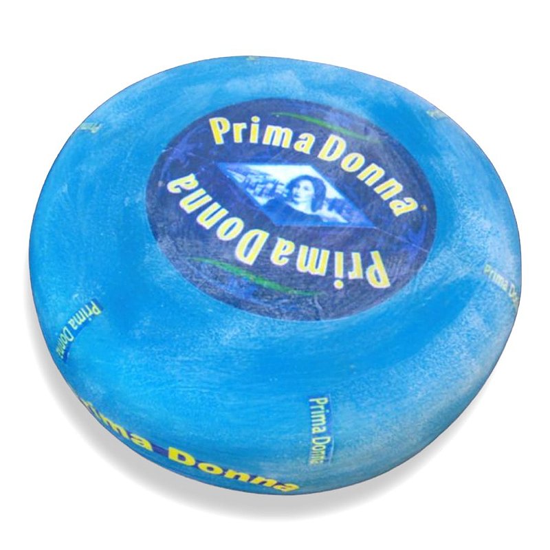 Queijo Prima-Donna artificial para decoração.