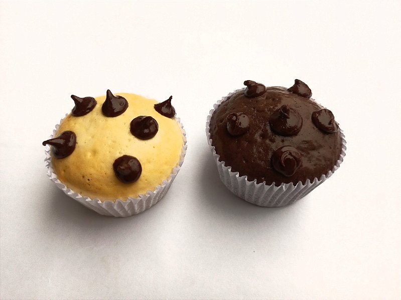 Bolinho Sortido artificial para decoração.