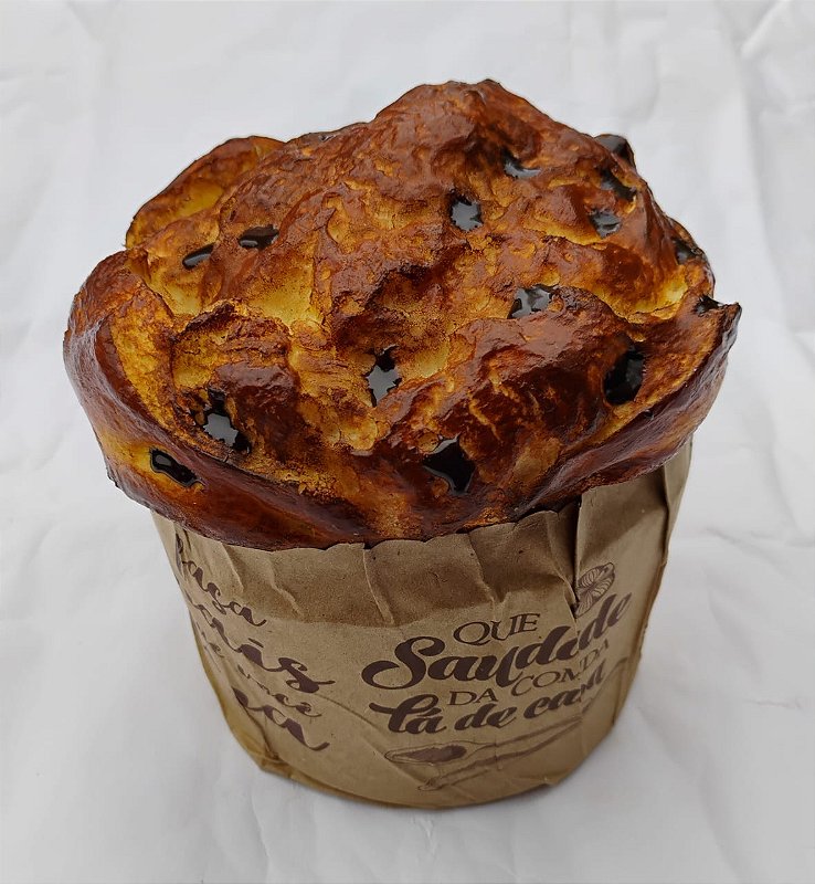 Pão Panetone/ Chocotone artificial para decoração.