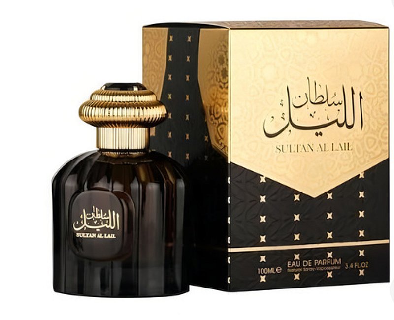 Perfume Sultan Al lail Al Wataniah 100 ml Eau de Parfum Perfume Árabe  Masculino