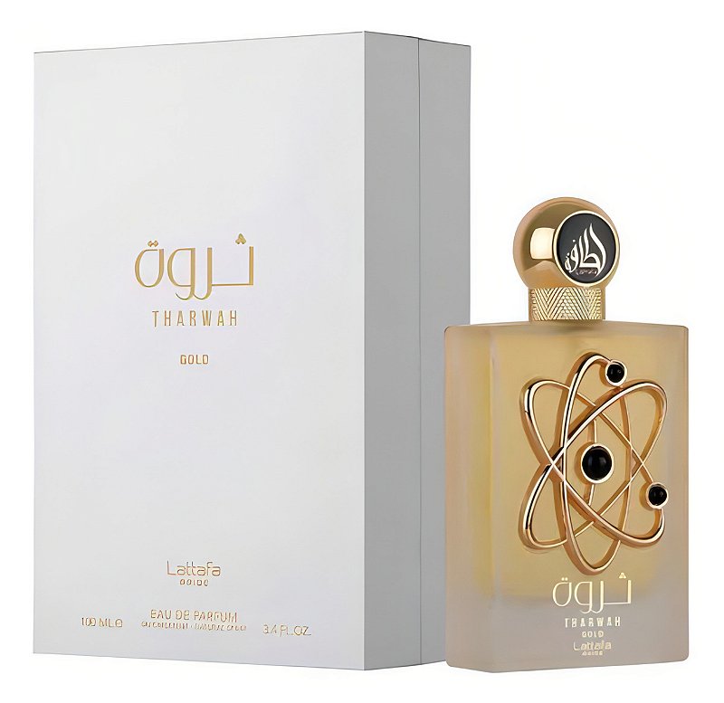 Tharwah Gold Lattafa Eau de Parfum 100 ml Perfume Árabe Feminino