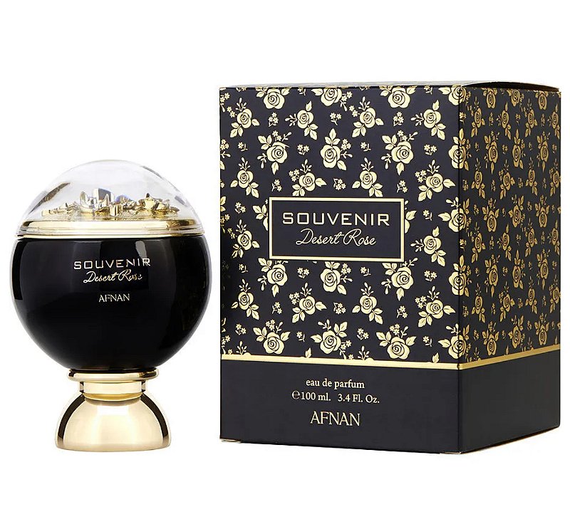 Perfume Souvenir Desert Rose Afnan Eau de Parfum 100 ml Perfume Árabe Feminino