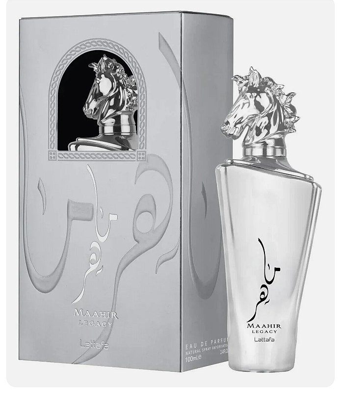 Maahir Legacy Lattafa Eau de Parfum 100 ml Perfume Árabe Masculino