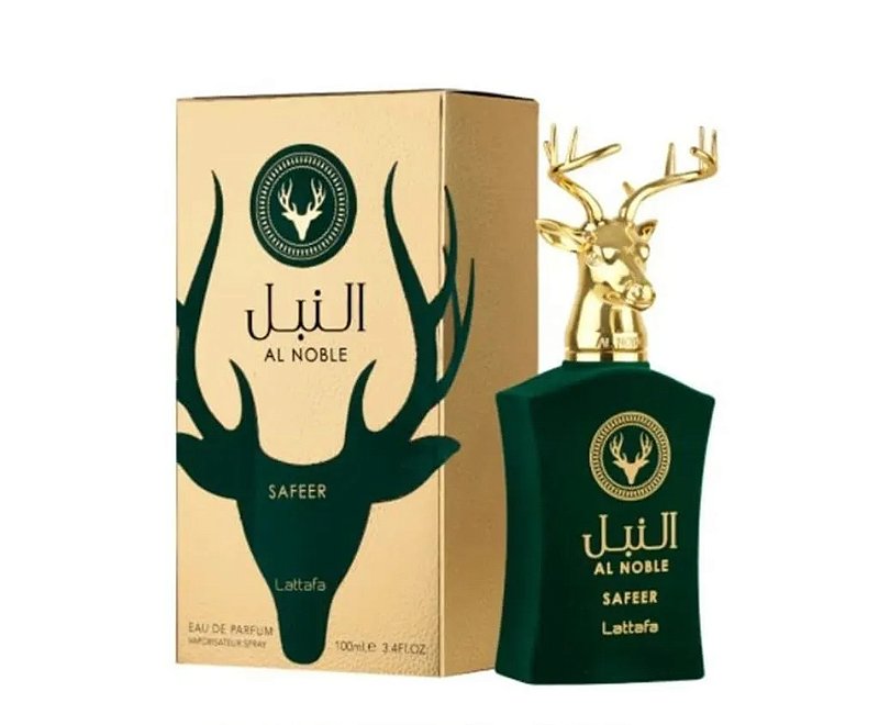 Al Noble Safeer Lattafa  Eau de Parfum 100 ml Perfume Árabe Masculino