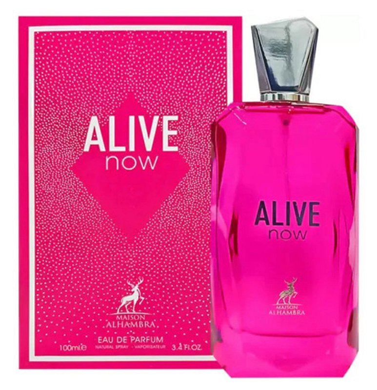 Maison Alhambra - Alive Now EDP 100 ml Feminino