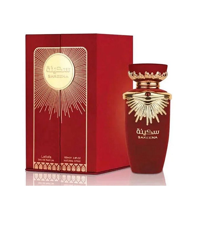 Sakeena Lattafa Eau de Parfum 100 ml Perfume Árabe Feminino