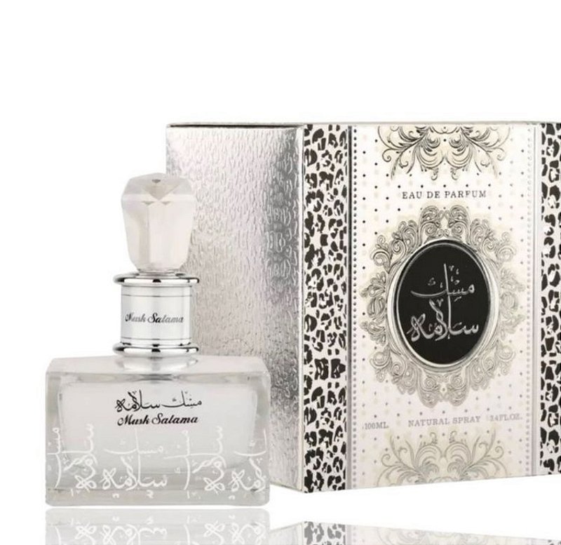 Musk Salama Lattafa Eau de Parfum 100 ml Perfume Árabe Feminino