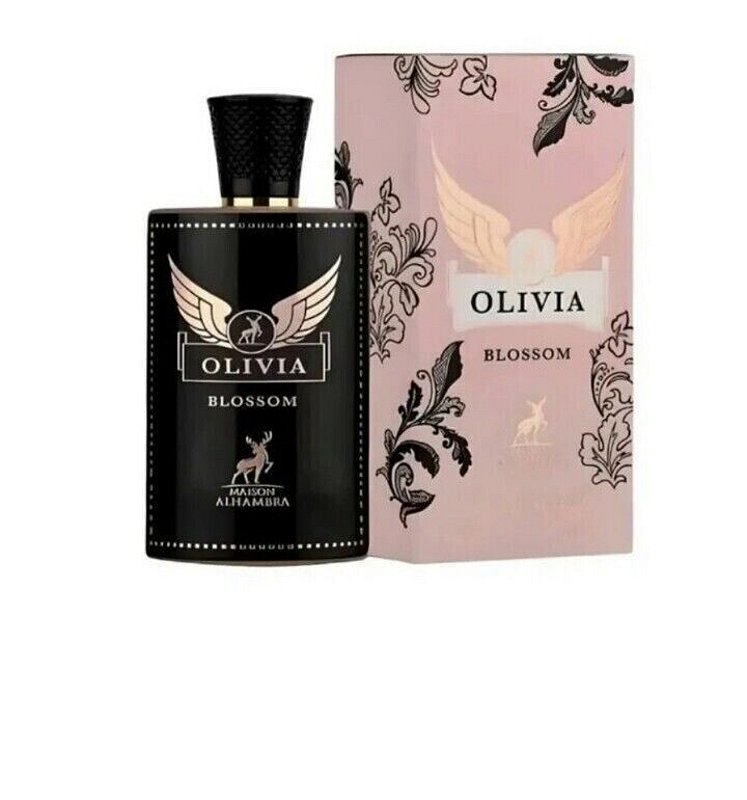Olivia Blossom Maison Alhambra Eau de Parfum 80 ml Perfume Árabe Feminino