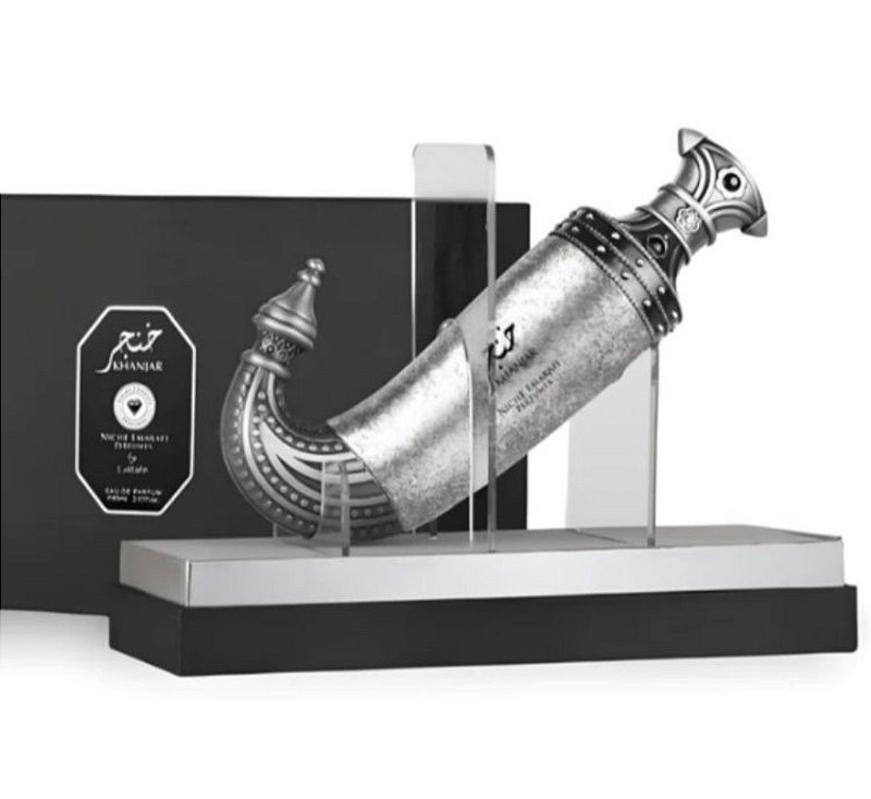 Lattafa Niche  Emarati Khanjar Eau de Parfum 85 ml Perfume Árabe Masculino