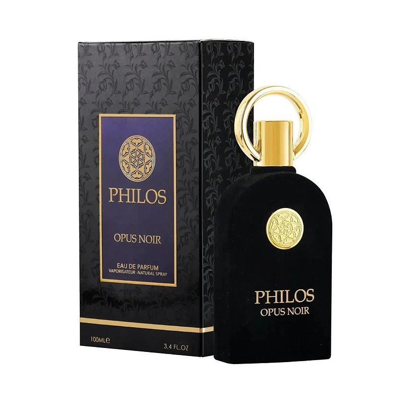 Philos Opus Noir Maison Alhambra Eau de Parfum 100 ml Perfume Árabe Feminino