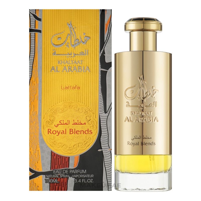 Khaltaat Al Arabia Royal Blends Lattafa Eau de Parfum 100 ml Perfume Árabe Feminino