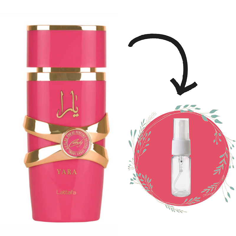 Decante Yara Candy Eau de Parfum Árabe Feminino
