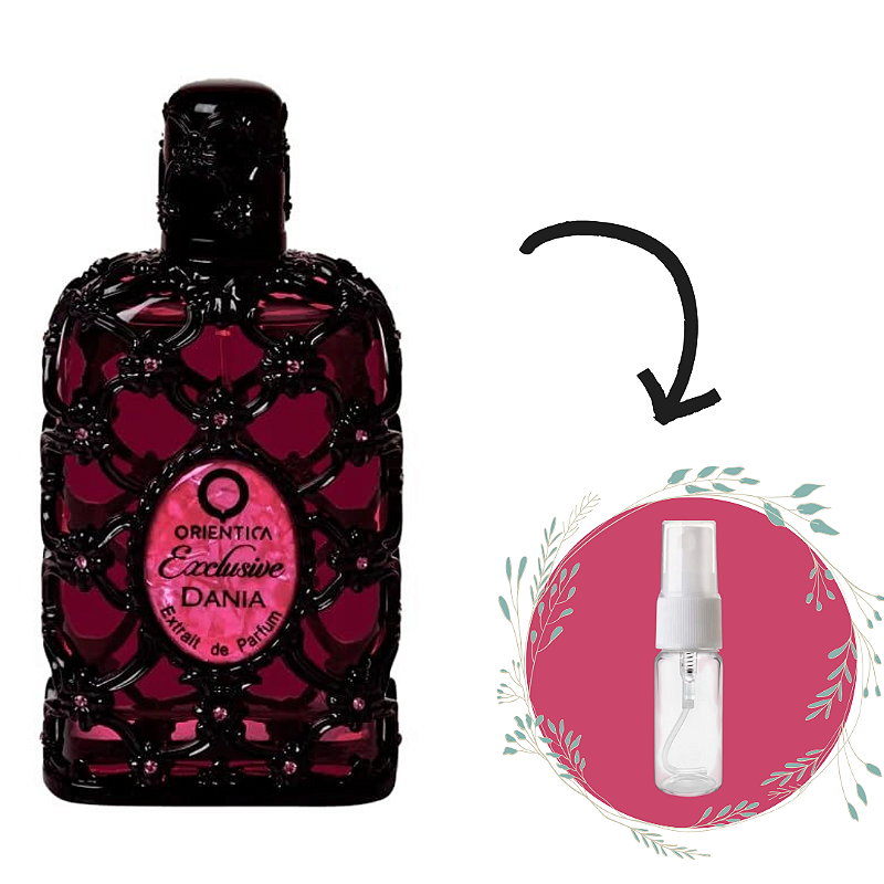 Decante - Dania Exclusive Orientica Premium Extrait de Parfum Árabe Feminino