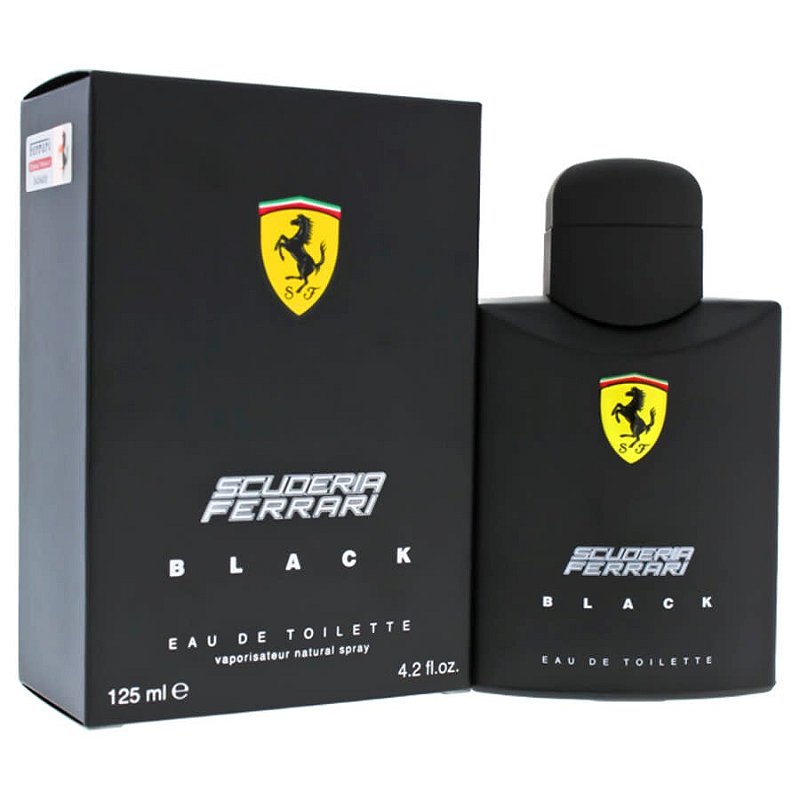 Scuderia Ferrari Black Eau de Toilette 125 ml - Perfume Masculino