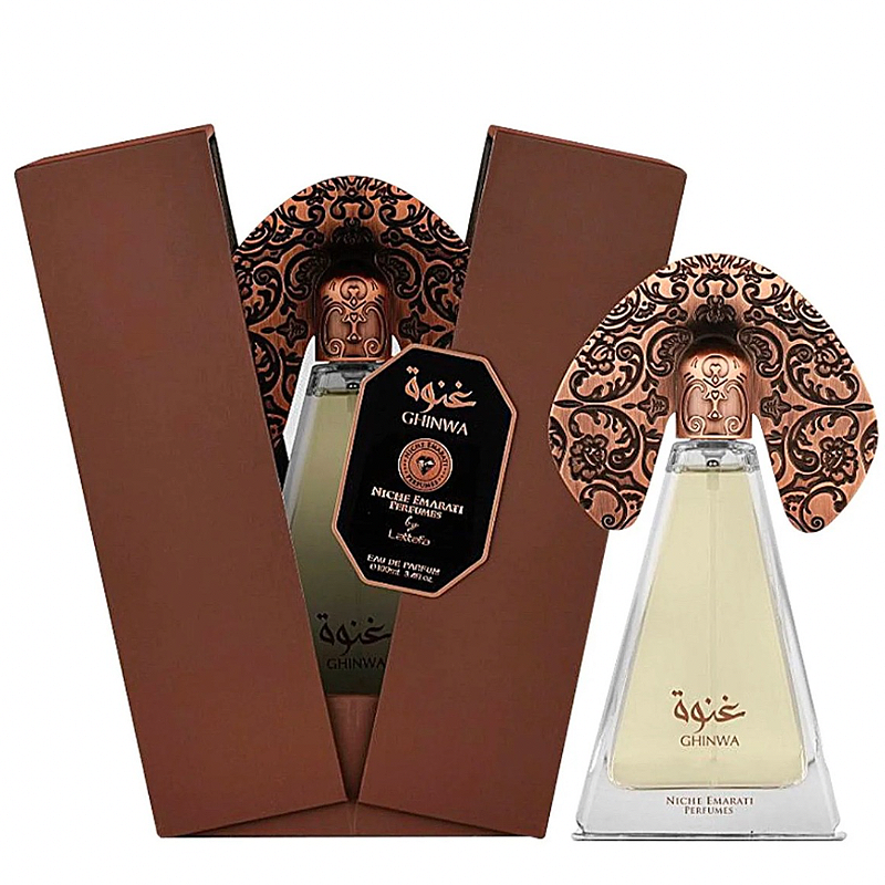 Ghinwa Niche Emarati Lattafa Eau de Parfum 100 ml - Perfume Árabe Unissex