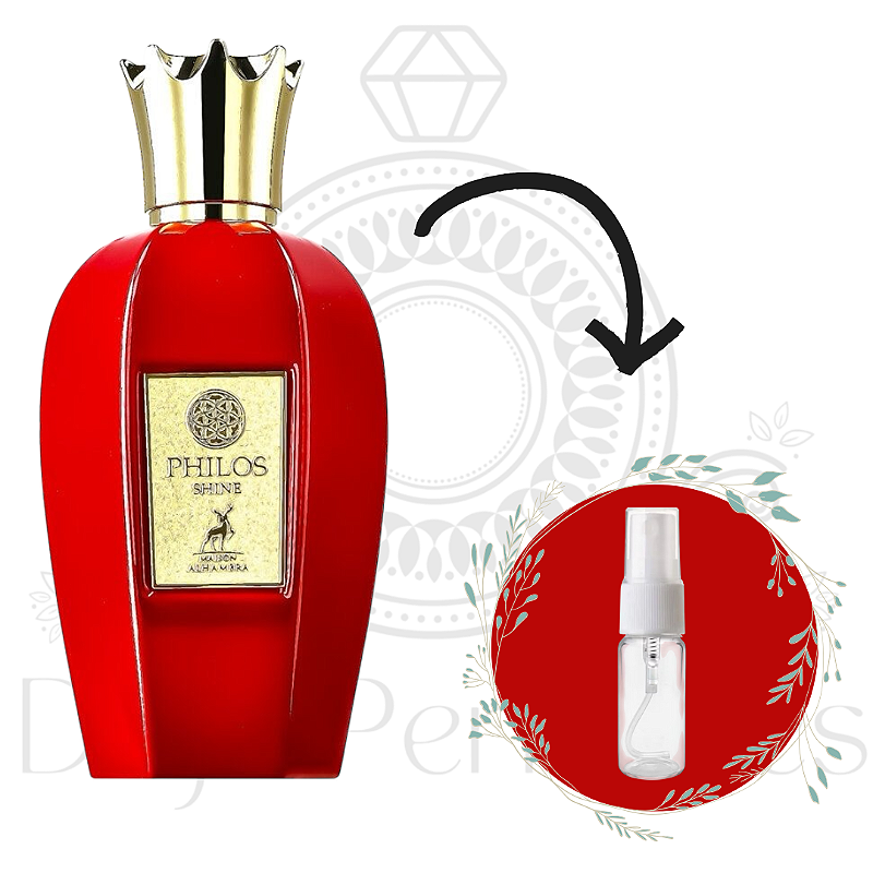 Decante - Philos Shine Maison Alhambra EDP Perfume Árabe Feminino