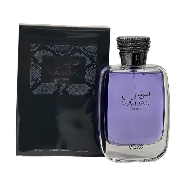Hawas For Him Rasasi Eau de Parfum 100 ml Perfume Árabe Feminino