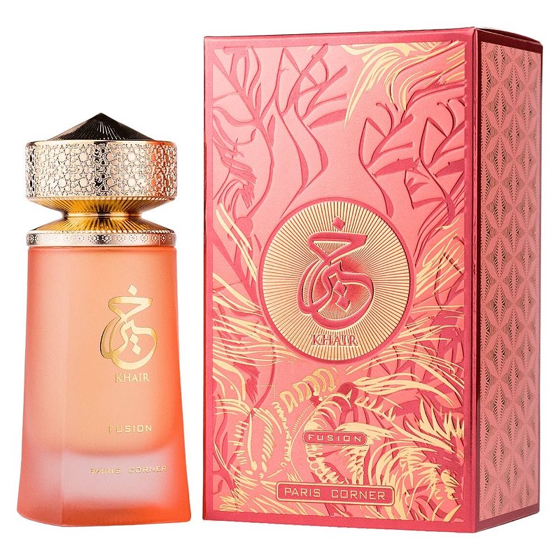 Khair Fusion Paris Corner Eau de Parfum 100 ml Perfume Árabe Feminino