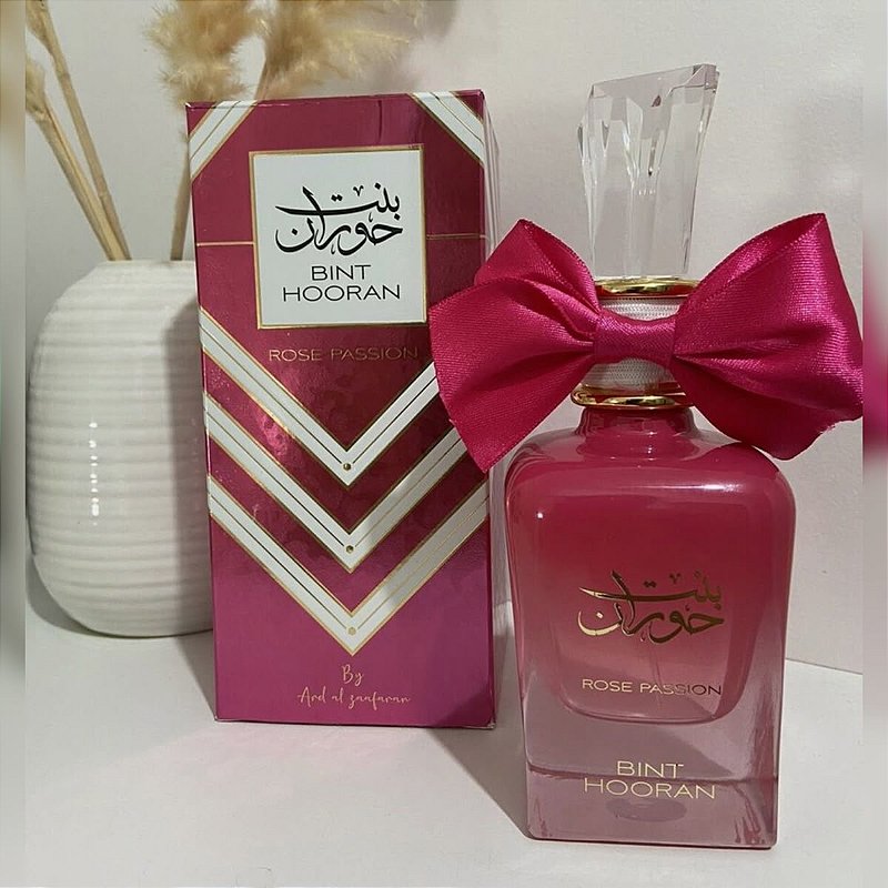 Bint Hooran Rose Passion Eau de Parfum 100 ml Perfume Árabe Feminino