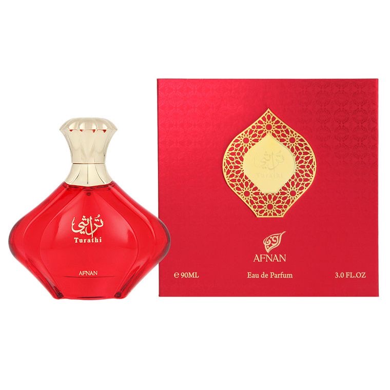 Turathi Red Afnan Eau de Parfum 90 ml Perfume Árabe Feminino