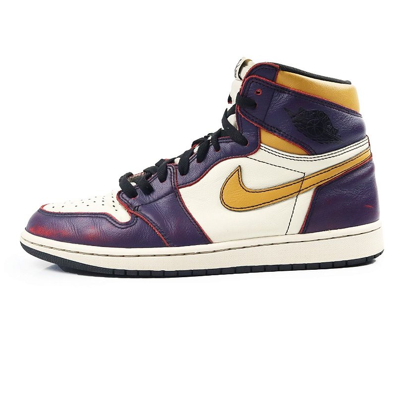 Nike sb air jordan hotsell 1 lakers