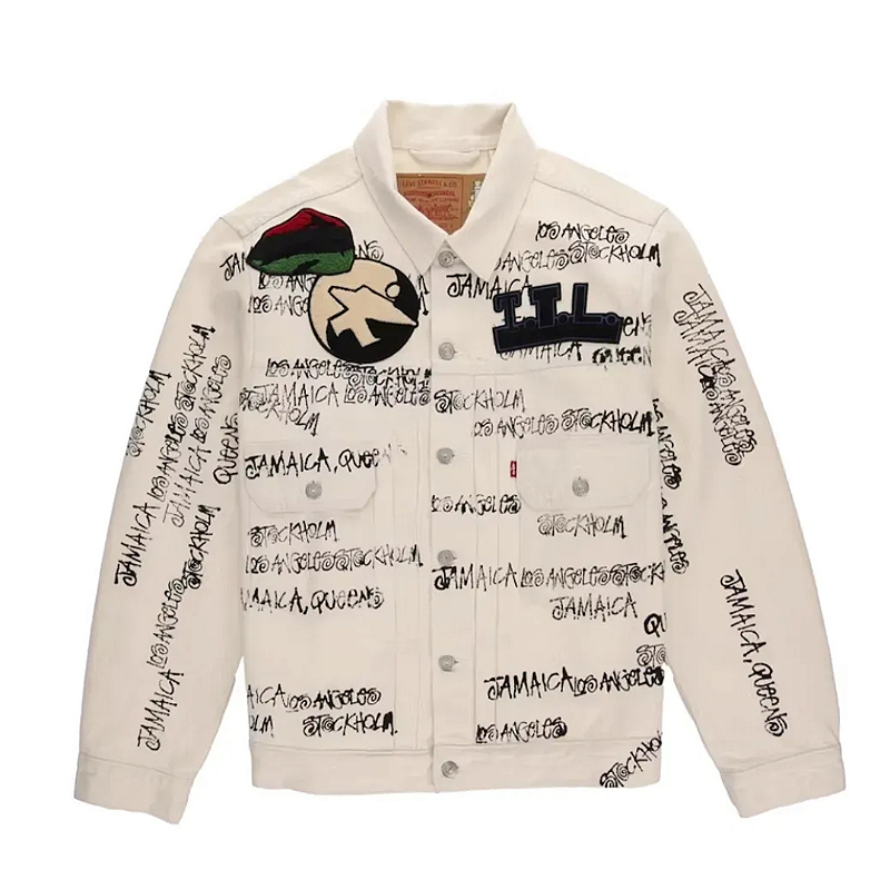 STUSSY x DENIM TEARS x LEVI'S - Jaqueta Jeans Our Legacy TTL