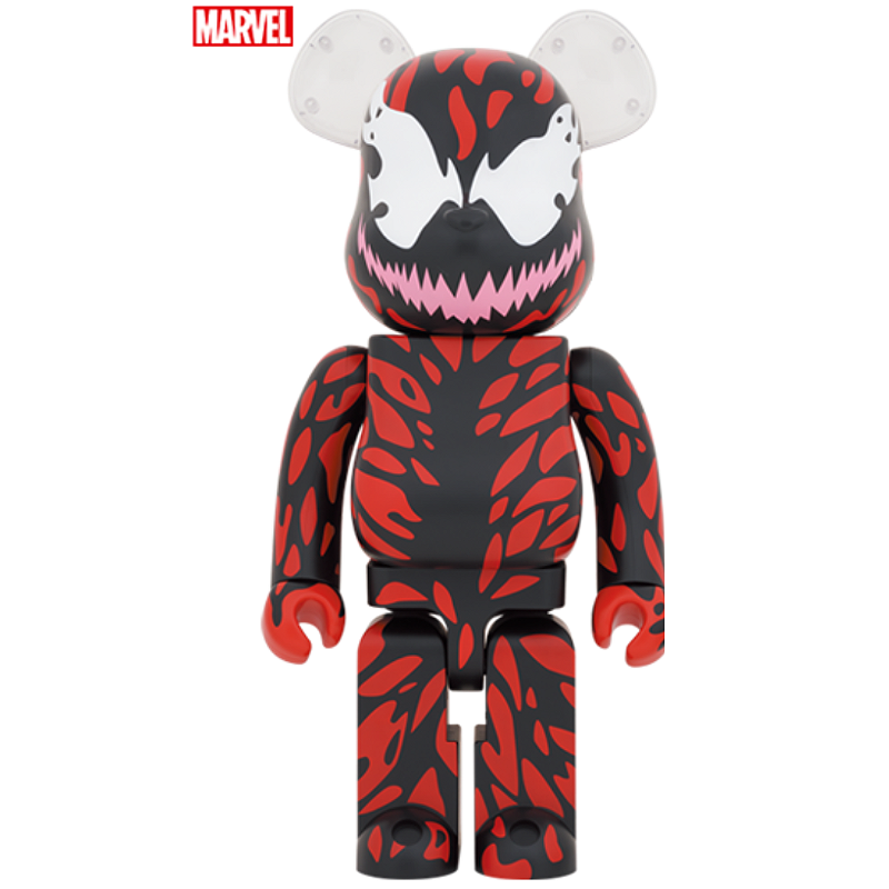 MEDICOM TOY X MARVEL - Boneco Bearbrick Spider-Man Carnage