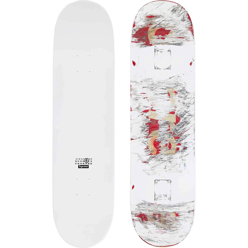 スノーボード supreme skate board supreme-r-mm6-maison-margiela-