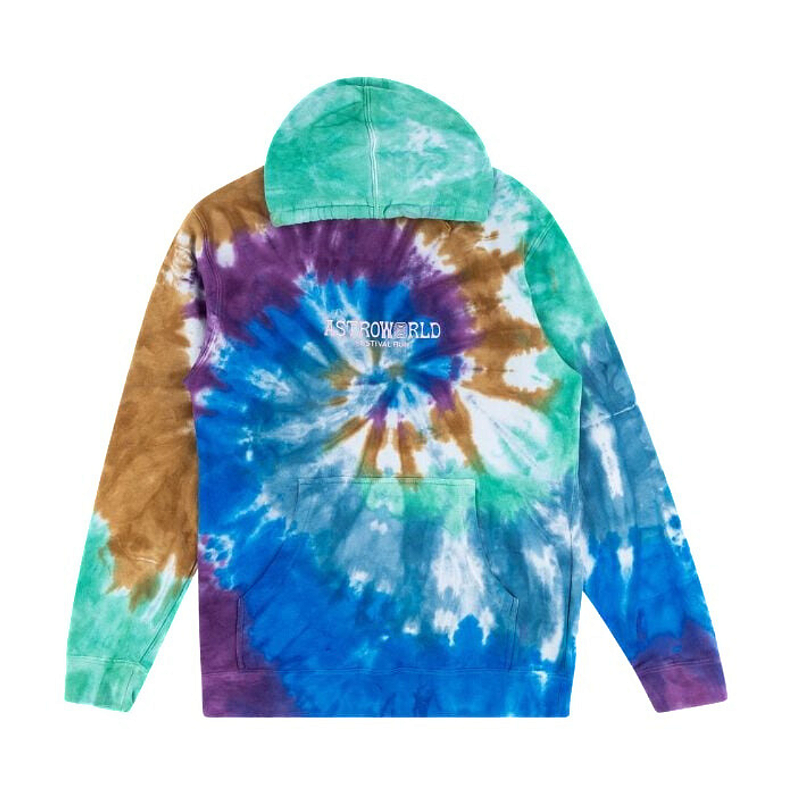 Travis scott astroworld festival run hoodie tie dye hotsell