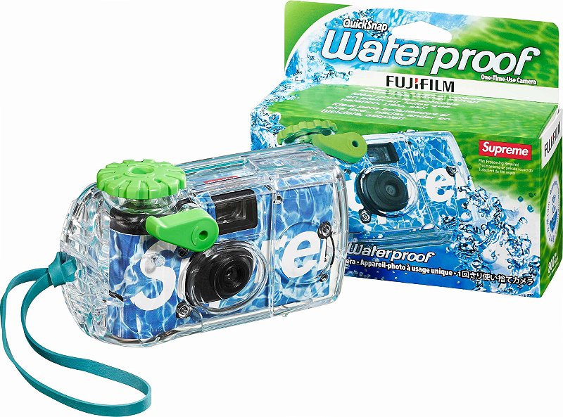 SUPREME x FUJIFILM - Câmera Fotográfica á Prova D'Água 