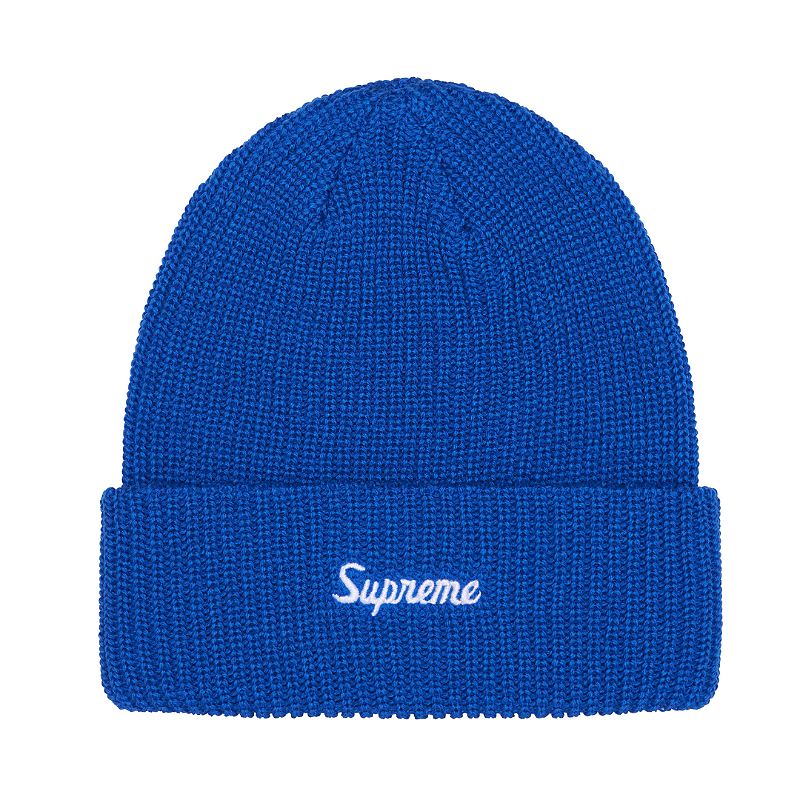 Touca Supreme Loose Gauge Black (FW24) - Droper