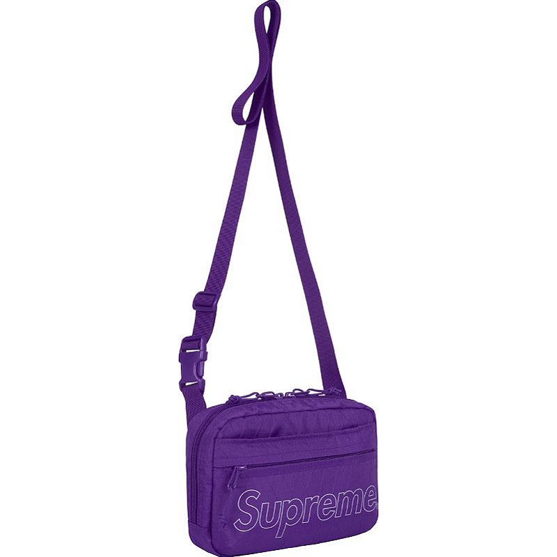 SUPREME - Bolsa Shoulder Bag FW18 &quot;Purple&quot; - Pineapple Co.