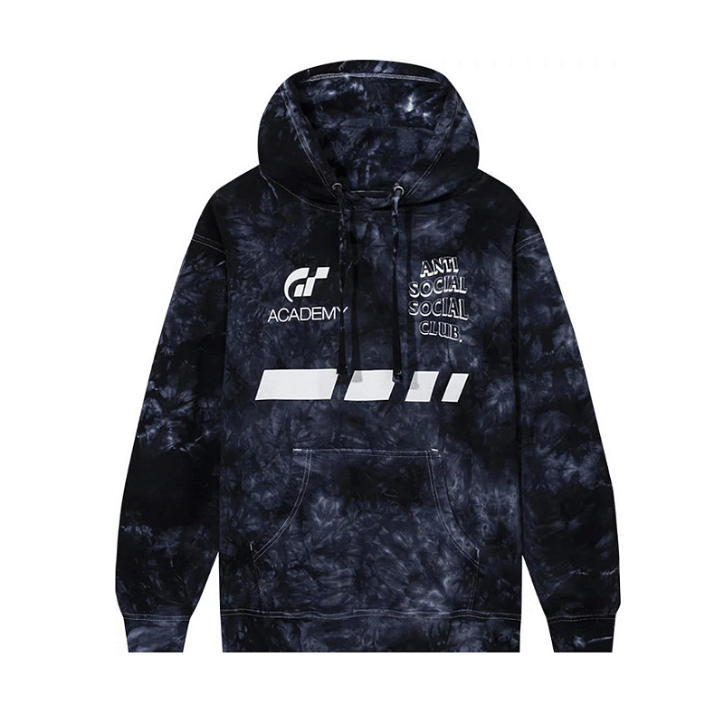 ANTI SOCIAL SOCIAL CLUB x GRAN TURISMO Moletom "TieDye" NOVO