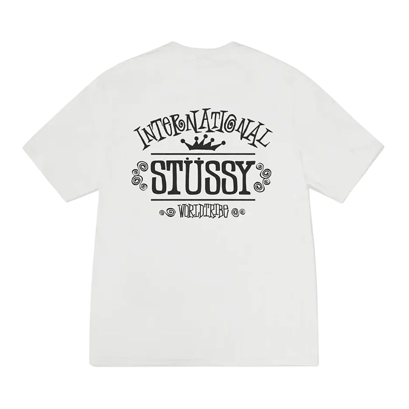 STUSSY - Camiseta Worldwide Pigment Dyed 