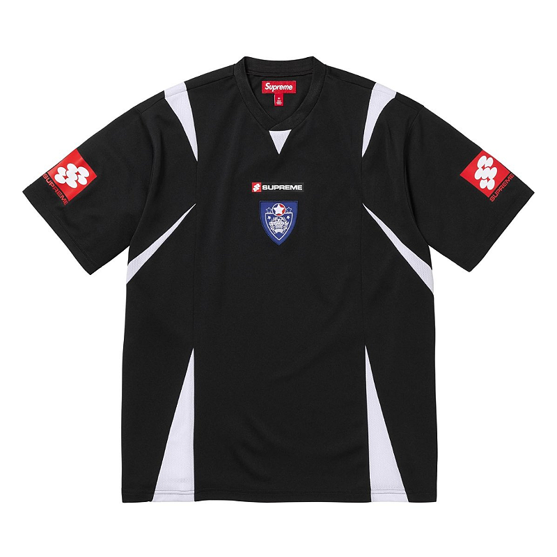 ウェア Supreme Crest Soccer Jersey supreme---camisa-crest-soccer-