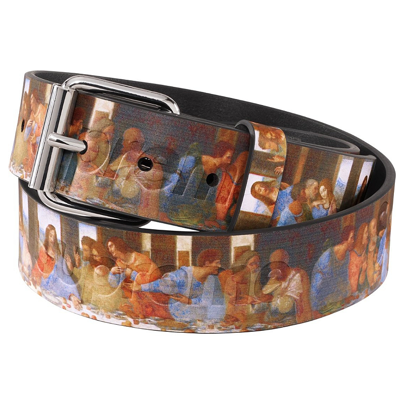 SUPREME - Cinto Last Supper Leather 