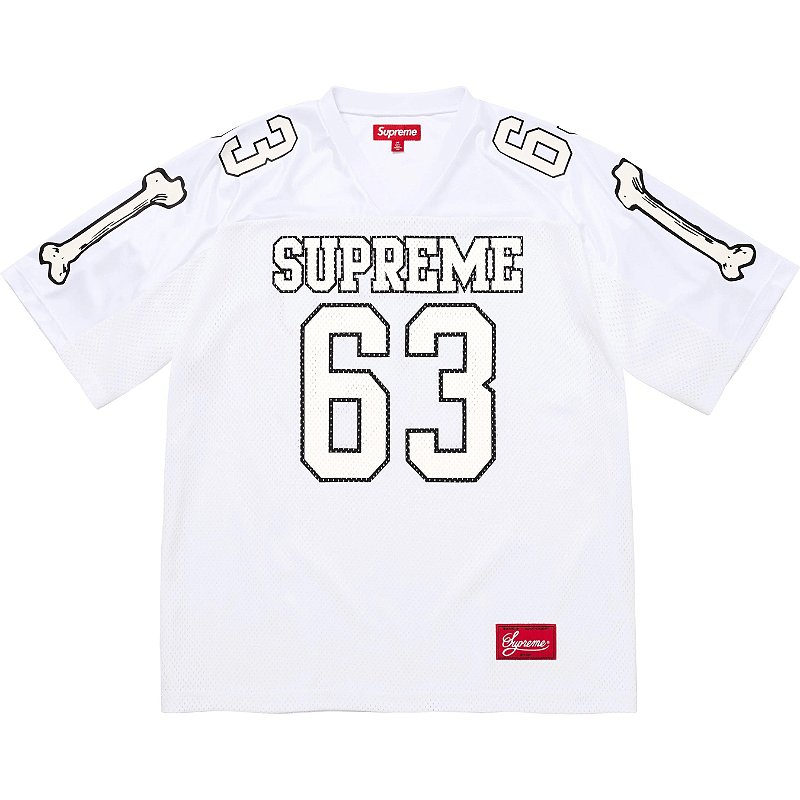 シャツ Supreme football shirt fall-winter2025-bones-football