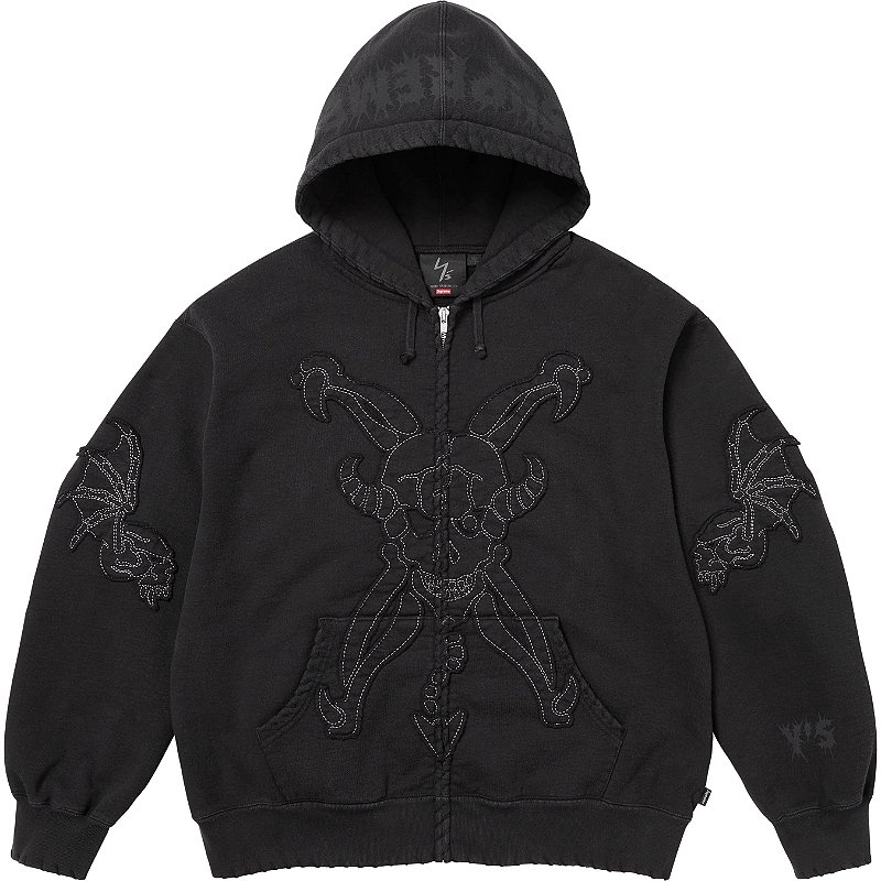 SUPREME x YOHJI YAMAMOTO - Moletom Zip Up 