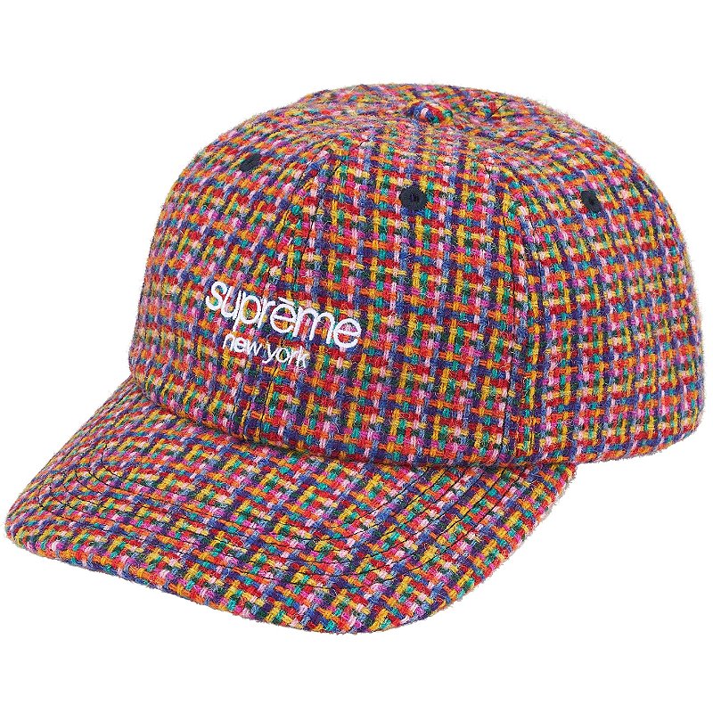 SUPREME - Boné Harris Tweed 6-Panel 