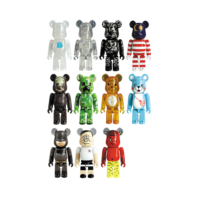 MEDICOM TOY - Boneco Bearbrick 100% Series 31 Blind Box -NOVO
