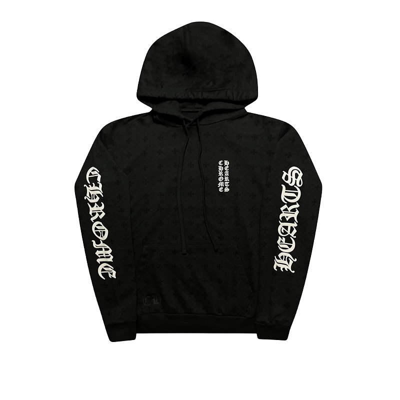 CHROME HEARTS - Moletom Monogram Horseshoe Logo 