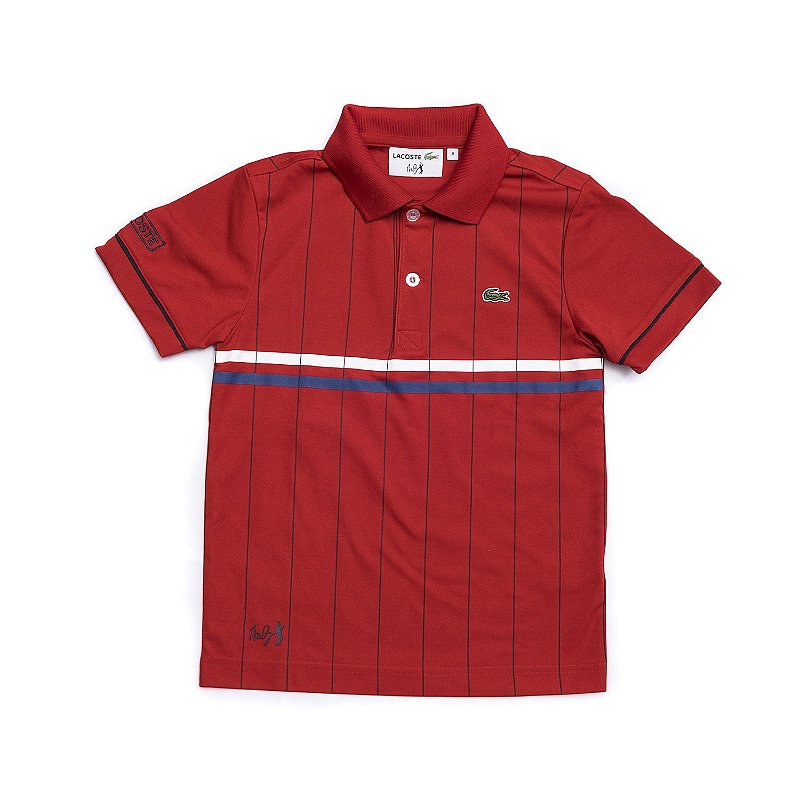 LACOSTE - Camisa Polo Andy Roddick "Vermelho" (Infantil) -NOVO- - Pineapple  Co. | 100% Autentico | Itens Exclusivos e Limitados.