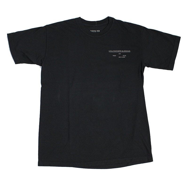 POST CO. - Camiseta Post Malone Merch Night Vision &quot;Black&quot; - Pineapple Co.