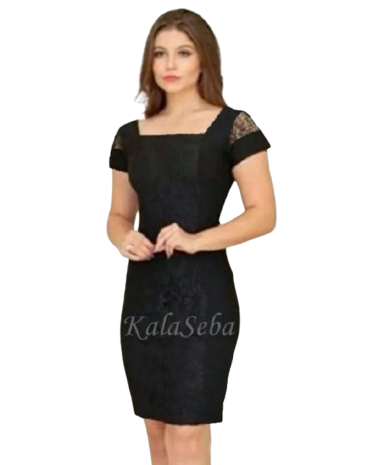 Adélia Vestido Tubinho De Renda Preto Vestido Adelia 2025