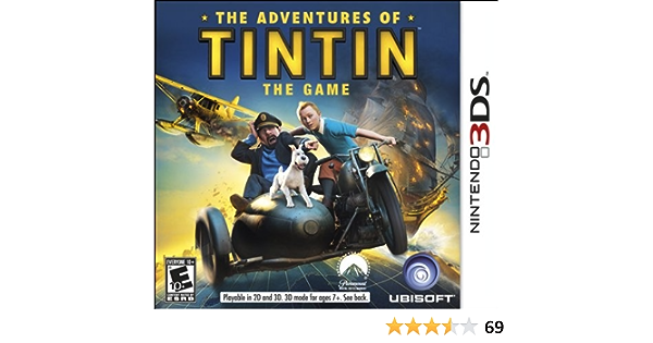 As Aventuras de Tintim, Jogos para a Nintendo 3DS, Jogos