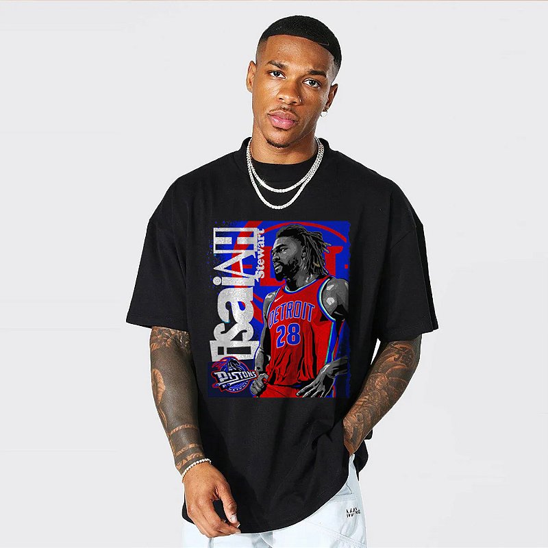 Camiseta Oversized Streetwear Masculino/Feminino Isaiah Stewart