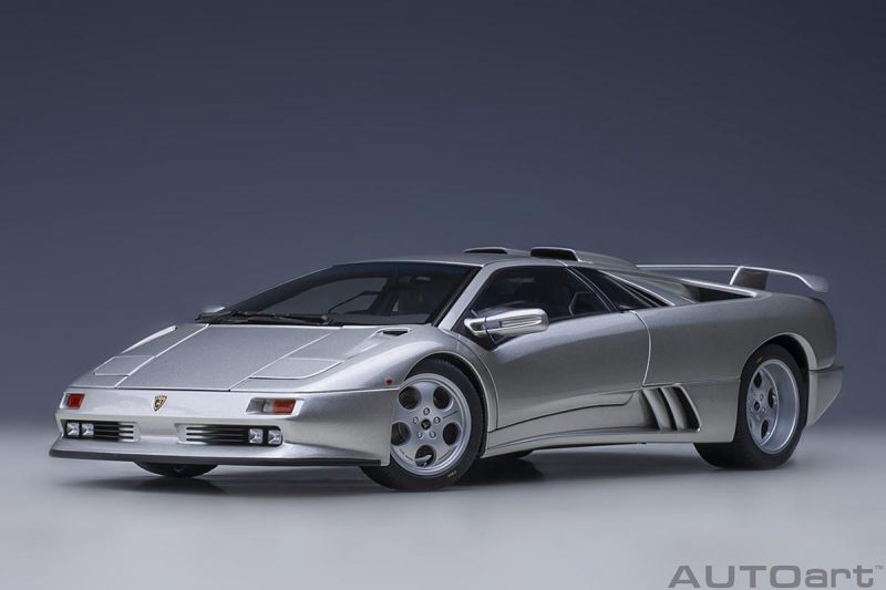 AUTOart 1/18 ランボルギーニ ディアブロ SE30 JOTA Lamborghini Diablo SE30 Jota 1:18 Autoart Cinza - 20 anos! Loja on
