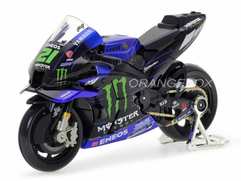 Yamaha YZR-M1 Franco Morbidelli 21 Moto Gp 2021 1:18 Maisto - 20