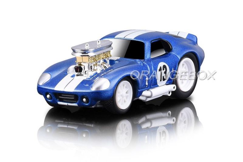 Miniatura Carro Colecionável Ford Shelby Cobra 427 1965 Azul