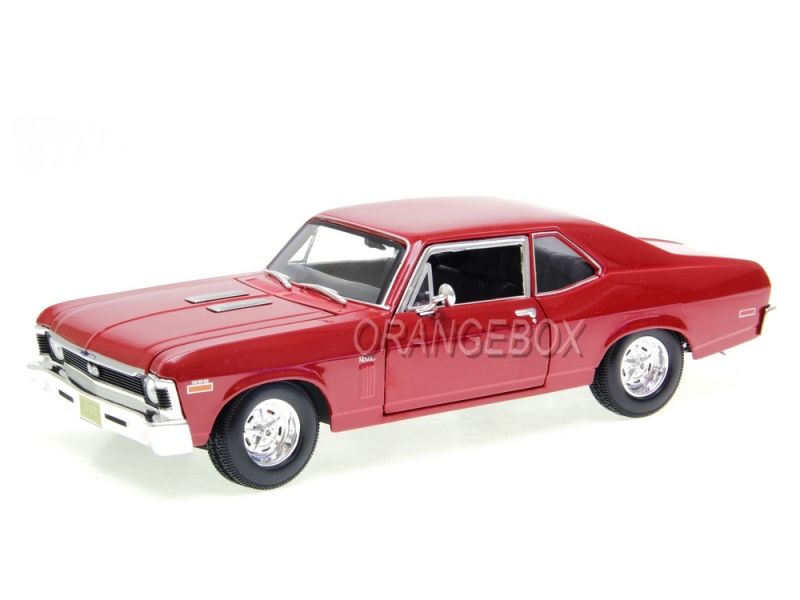 Chevrolet Nova SS Coupe 1970 1:18 Vermelho - 20 anos! Loja on-line